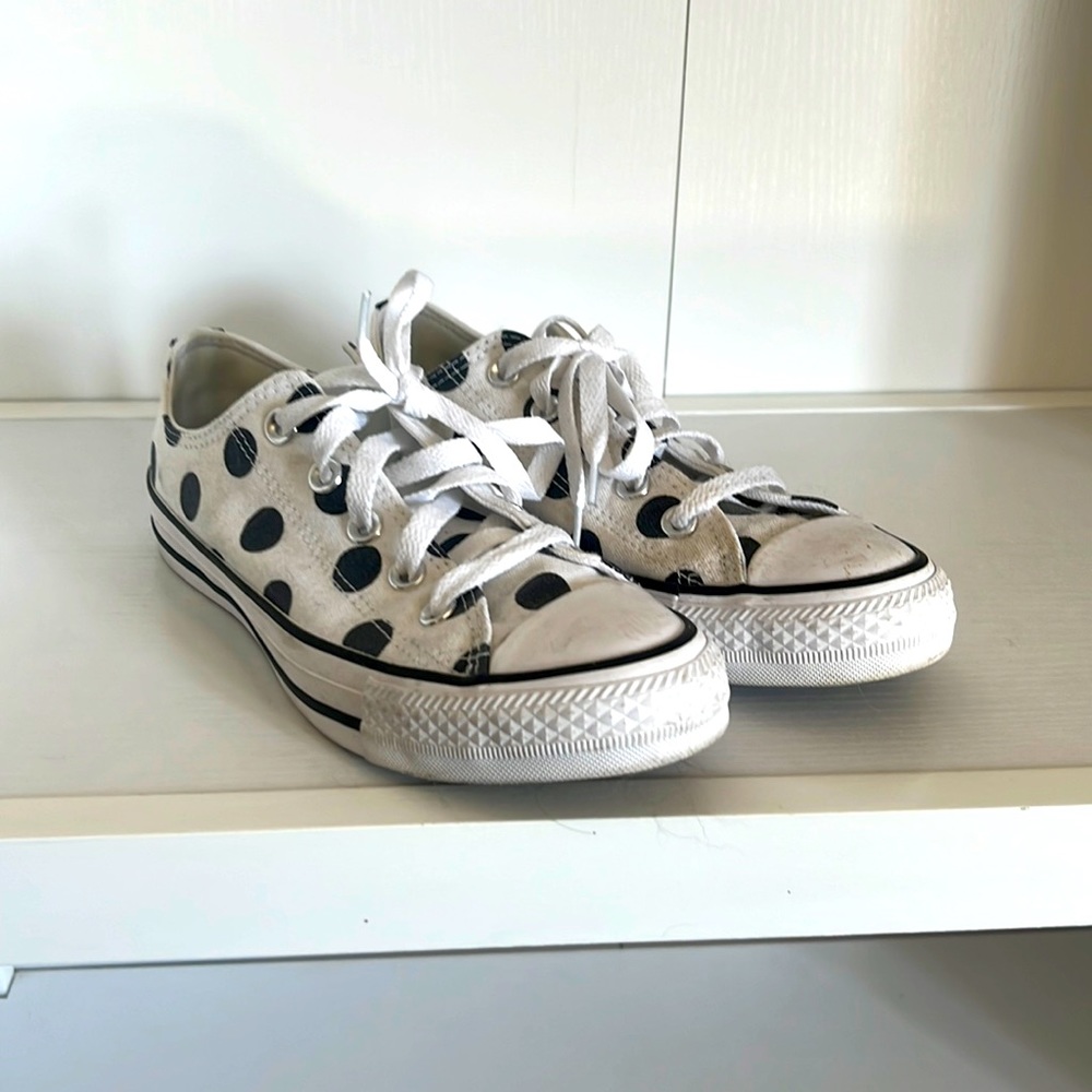 Converse CTAS Low Top Polka Dots Women's Sneakers 569386F